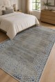 Bej Mutfak Halısı Arayanlar İ̇̇çin Bohem Geometrik Desenli Kaymaz Tabanlı Kilim Yolluk