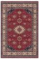 Kırmızı Mutfak Halısı Kullanımına Uygun Bohem Desenli Saçaklı Kilim Yolluk