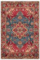 Kırmızı Mutfak Halısı Arayanlar İ̇̇çin Bohem Çiçek Desenli Saçaklı Kilim Yolluk