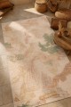 Bej Mutfak Halısı Arayanlar İ̇̇çin Bohem Desenli Kaymaz Tabanlı Kilim Yolluk