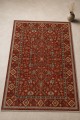 Kırmızı Mutfak Halısı Arayanlar İ̇̇çin Bohem Çiçek Desenli Saçaklı Kilim Yolluk