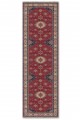 Kırmızı Mutfak Halısı Arayanlara Uygun Klasik Geometrik Desenli Kilim Yolluk