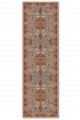 Mavi Mutfak Halısı Arayanlara Uygun Çiçek Desenli Saçaklı Kilim Yolluk