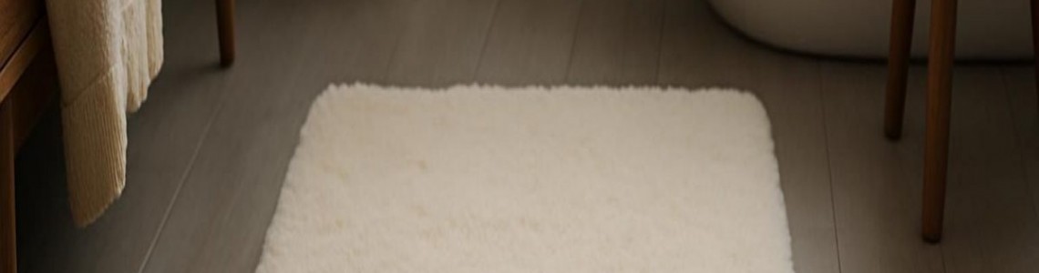Peluş Banyo Halıları İle Banyonuza Hem Konfor Hem Stil Katın