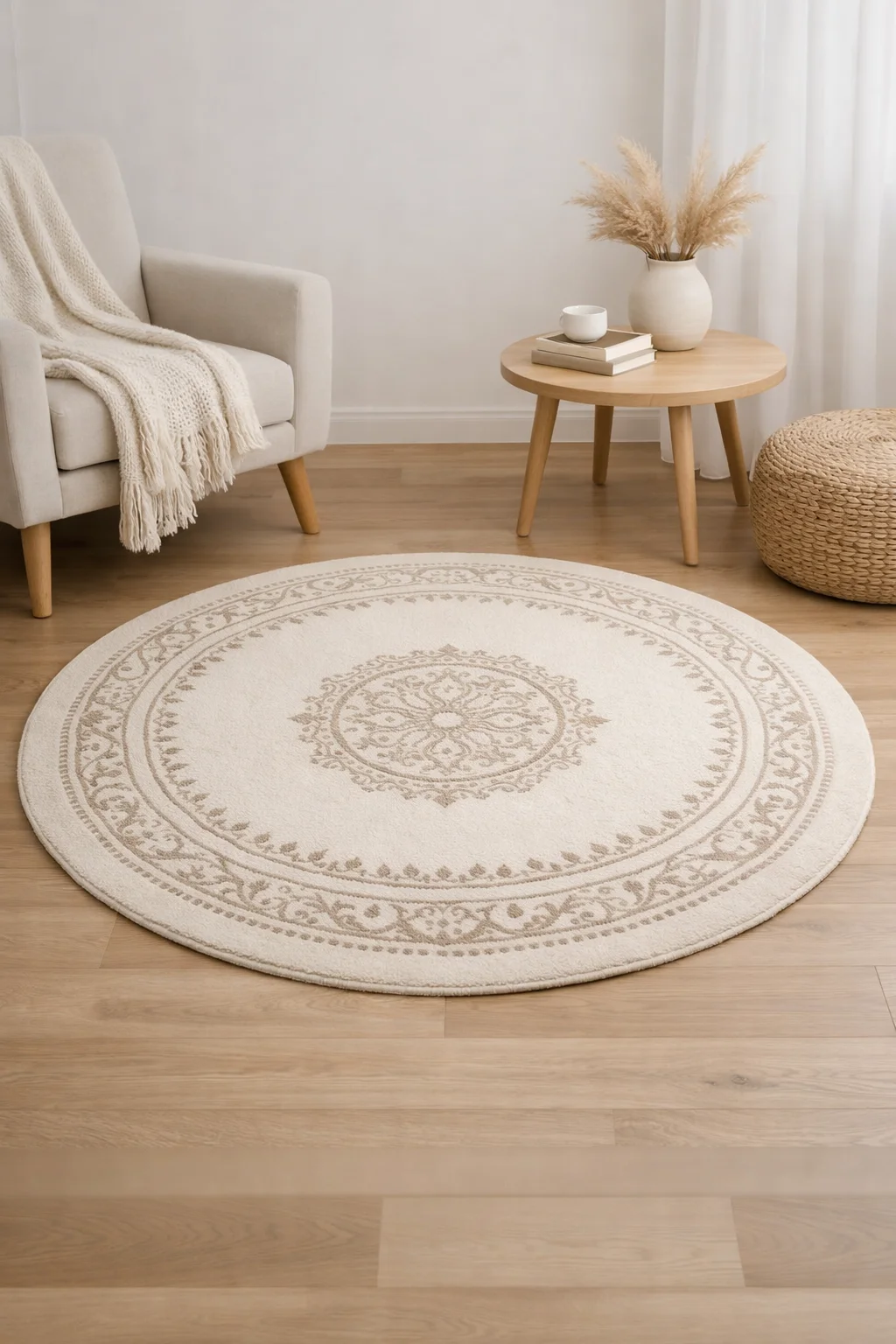 120x120 yuvarlak paspas modeli